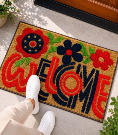 Bloom Welcome Doormat