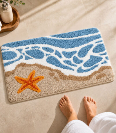 Starfish Bathroom Mat