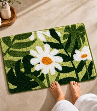 Orchid Bathroom Mat