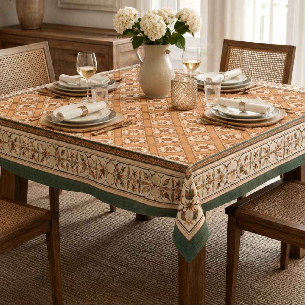madeinnortheast-Aloe Table Cover