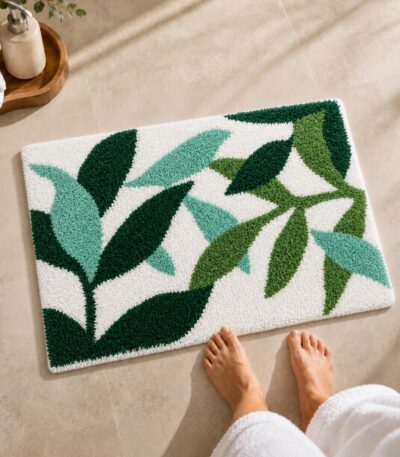 Leaves Bathroom Mat