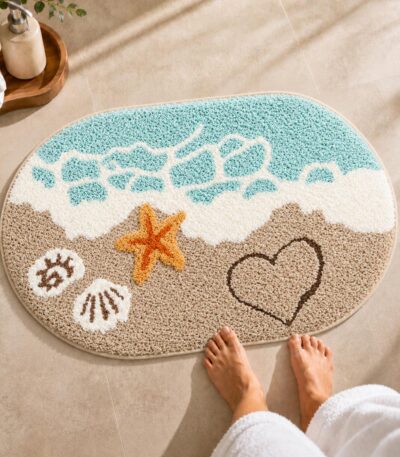 Shore Bathroom Mat