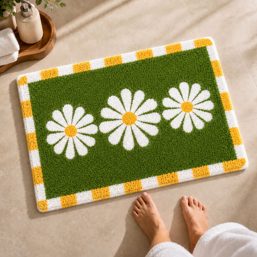 1_d60c9985-315c-4491-a044-349a72f57d60.jpg Blossom Green Bathroom Mat