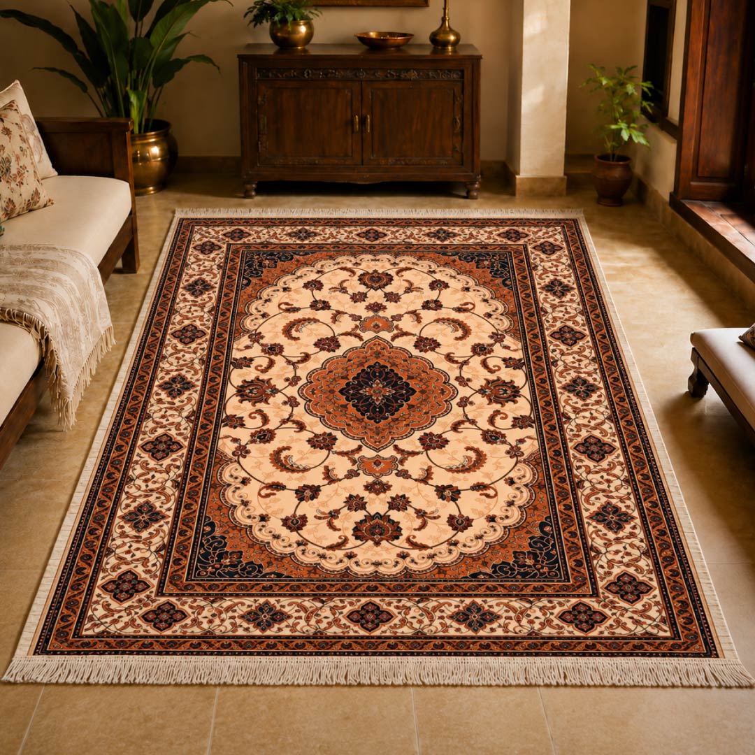 1_e19f75f0-0040-42fd-a8ff-c8f4ccda3ee7.jpg Ivory Garden Persian Carpet