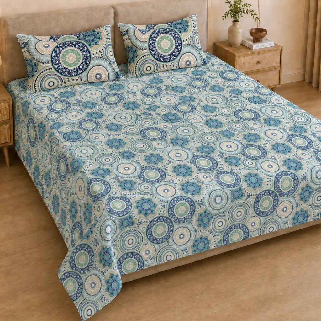 Mantra Double Bedsheet