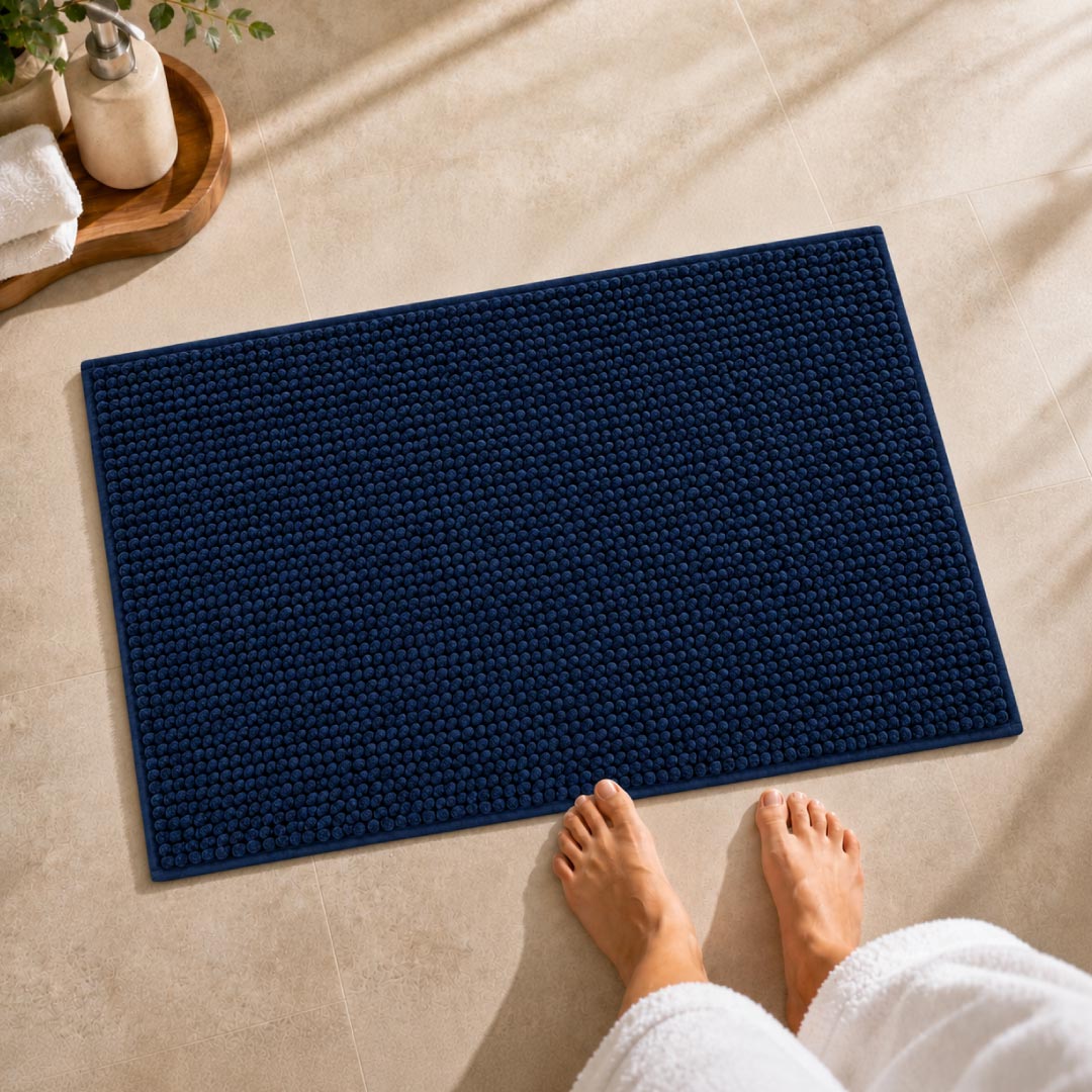 1_f6f4d939-74d2-4c97-b2c1-a04375a2aec7.jpg Shaggy Blue Bathroom Mat