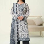 2PC stitched Printed Lawn Shirt & Dupatta | KSD-4102