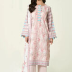 2PC stitched Printed Lawn Shirt & Dupatta | KSD-4103