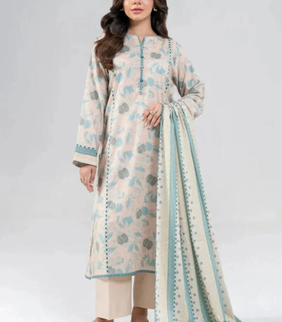 2PC stitched Printed Lawn Shirt & Dupatta | RTW-KSD-4037