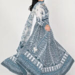 3PC Embroidered stitched Lawn Suit | KC-4142