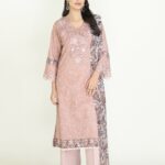 3PC Embroidered stitched Lawn Suit KL-3903
