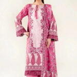 3PC Embroidered stitched Lawn Suit | KL-3946