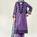 3PC Embroidered stitched Lawn Suit KL-RTW-3891