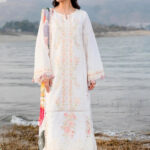 3PC Embroidered stitched Lawn Suit | KSC-3364