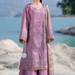 3PC Embroidered stitched Lawn Suit | KSE-3791