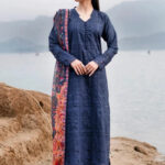 3PC Embroidered stitched Lawn Suit | KSE-3793