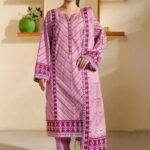 3PC Printed Khaddar Suit | KKH-4261