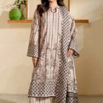 3PC Printed Khaddar Suit | KKH-4262