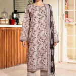 3PC Printed Khaddar Suit | KKH-4270