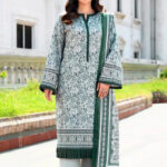 3PC Printed Khaddar Suit | KKH-4272