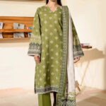 3PC Printed Khaddar Suit | KKH-4274