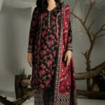 3PC Printed Khaddar Suit | RTW-KKH-4245