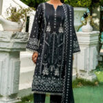 3PC stitched Printed Lawn Suit | KLA-4162