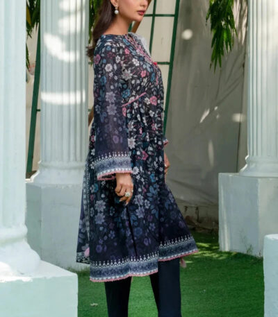 3PC stitched Printed Lawn Suit | KLA-4166