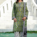 3PC stitched Printed Lawn Suit | KLA-4202