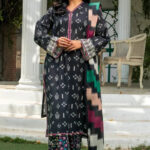 3PC stitched Printed Lawn Suit | KLA-4204