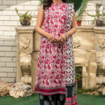3PC stitched Printed Lawn Suit | KLA-4206
