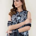 3PC Stitched Printed Lawn Suit | RRTW-KLA-4069