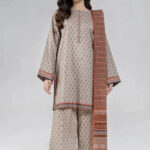 3PC Stitched Printed Lawn Suit | RTW-KLA-4040
