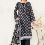 3PC Stitched Printed Lawn Suit | RTW-KLA-4070