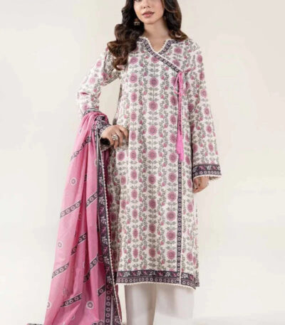 3PC Stitched Printed Lawn Suit | RTW-KLA-4071