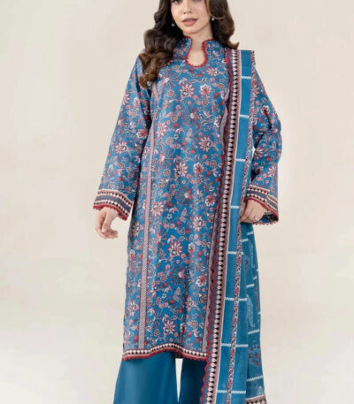 3PC Stitched Printed Lawn Suit | RTW-KLA-4072