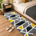 madeinnortheast-Mosaic Grey Runner Mat