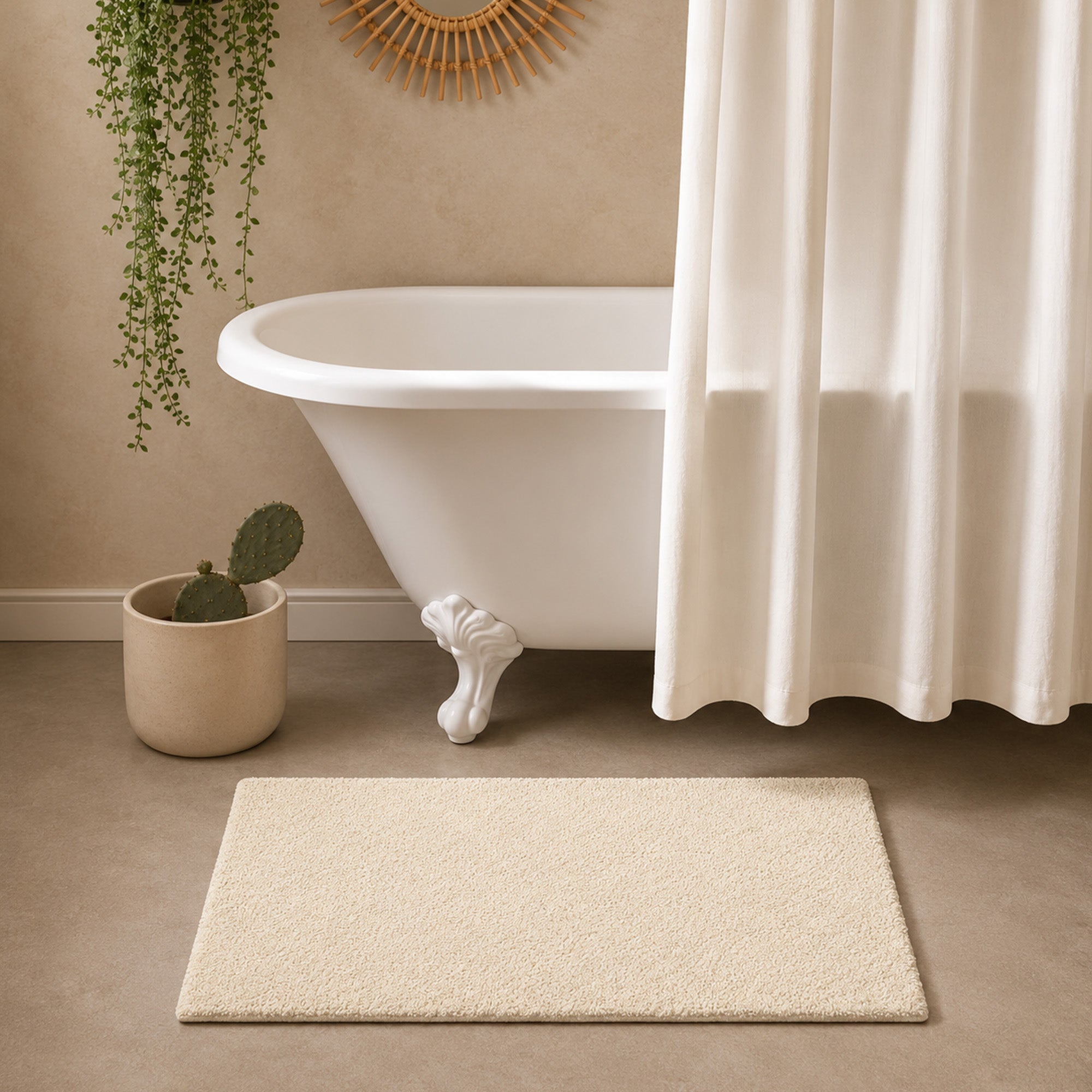 Aangan_Non-Reversible_Bath_Mat_02_jpg.jpg Aangan Cotton Non-Reversible Bath Mat