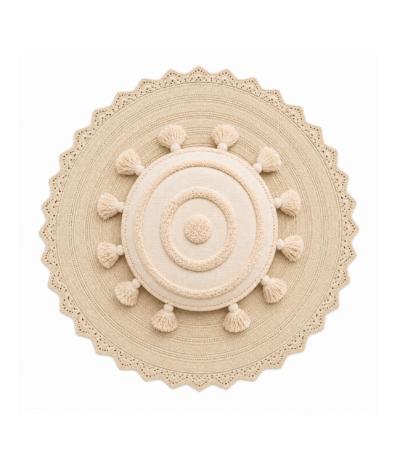 Chanda Mat and Soma Moon Cushion Cover