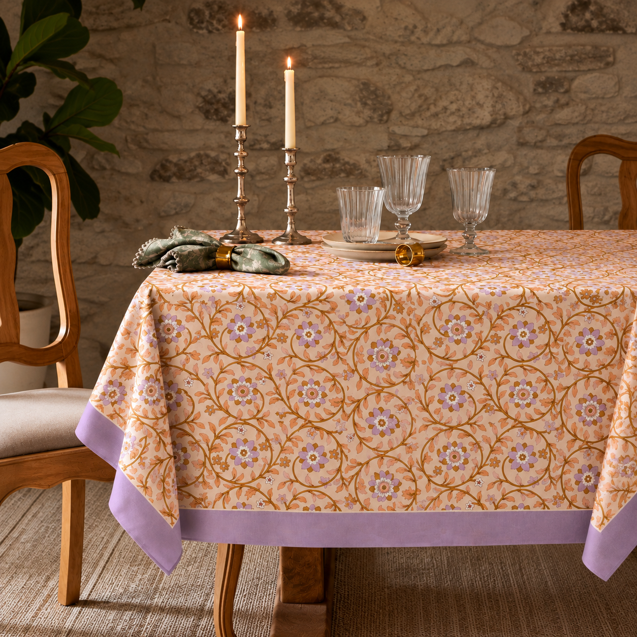 CozyRusticCandlelitDiningTable.png Canopy Table Cover