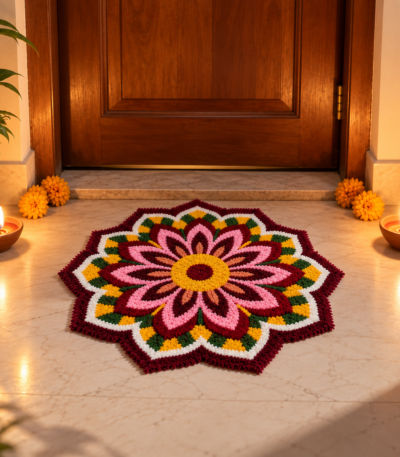 Rangoli Floor Mat