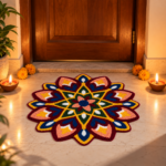 Phoolwari Floor Mat