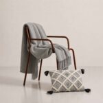Gerua throw and Bela Cushion Cover