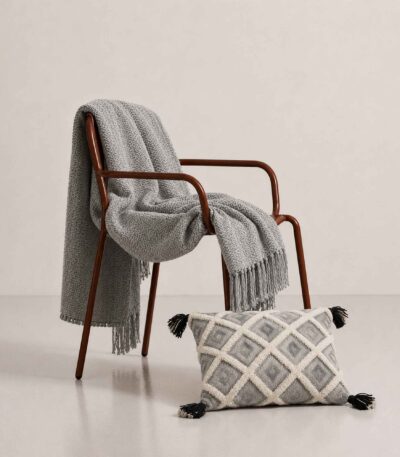 Gerua throw and Bela Cushion Cover