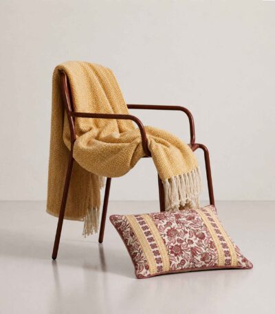 Raina Throw and Gulbahar Cushion Cover