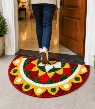 madeinnortheast--Home-doormat-bathmat-kolam-D1-1