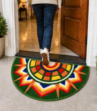 Kolam Carnival Sun Door and Bathroom Mat