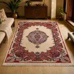 madeinnortheast-Rose Garden Persian Carpet