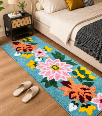 Nature Peacock Runner Mat