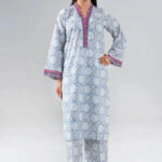 PC Stitched Printed Lawn Suit | KST-4064